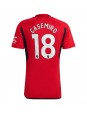 Manchester United Casemiro #18 Replika Hemmakläder 2023-24 Kortärmad